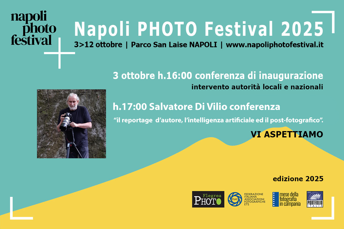 Salvatore Di Vilio inaugura il Napoli PHOTO Festival